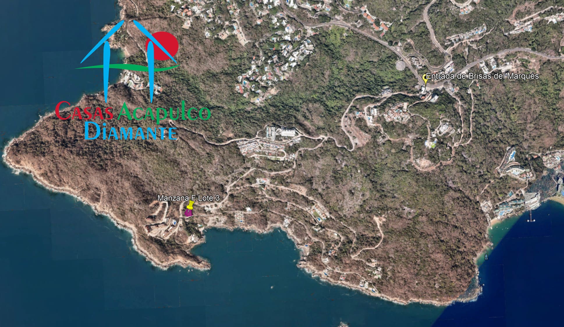 Terreno Brisas del Marqués Manzana F Lote 3 - Vista aérea 3